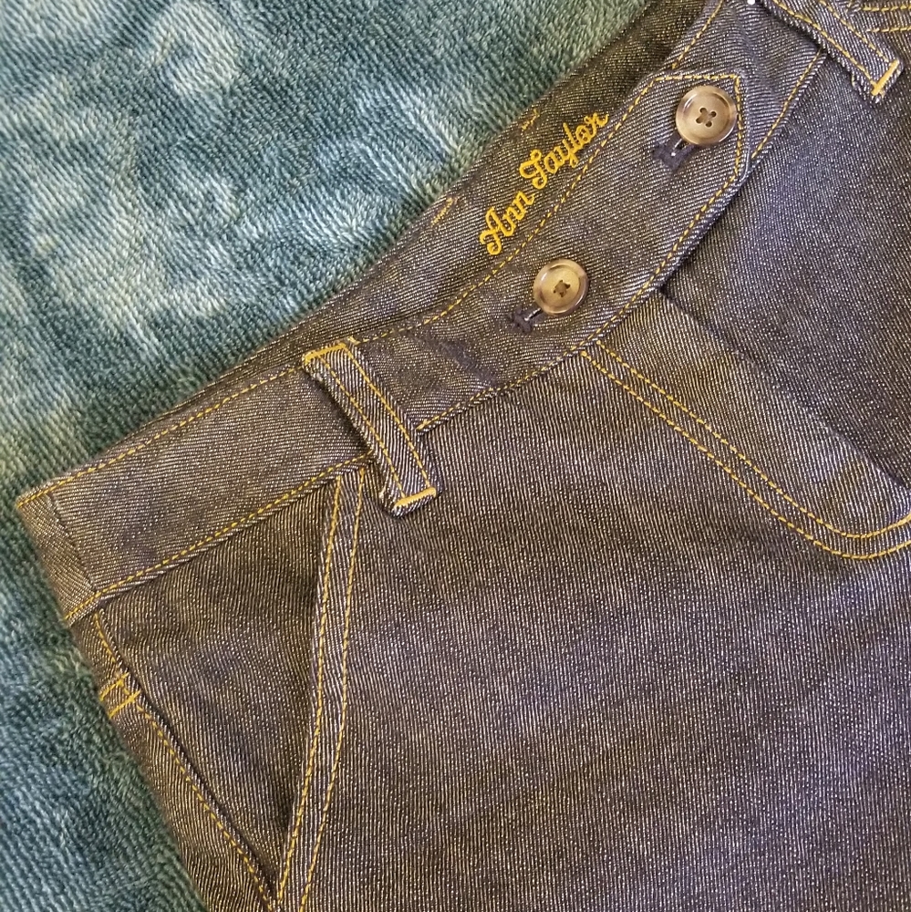 Ann Taylor Lindsay Jeans Blue Size 6